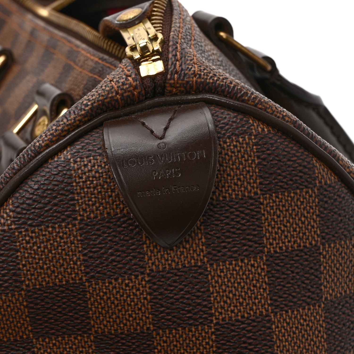 Louis Vuitton Damier Ebene Speedy 25 6 of 10