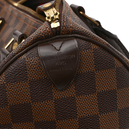 Louis Vuitton Damier Ebene Speedy 25 6 of 10