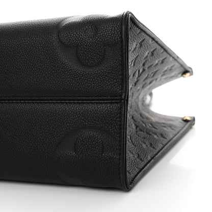 Louis Vuitton Empreinte Monogram Giant OnTheGo MM Black 9 of 13