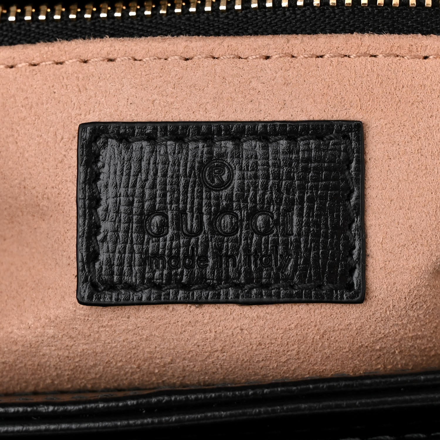 Gucci Azalea Calfskin Horsebit 1955 Shoulder Bag Black Black 6 of 10