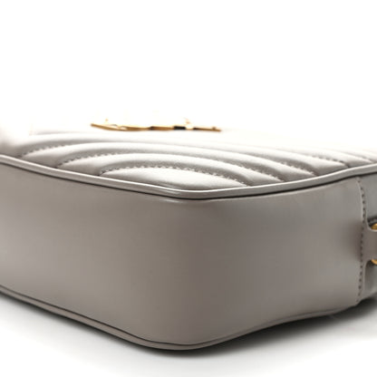 Saint Laurent Calfskin Matelasse Monogram Lou Camera Bag Greyish Brown 9 of 9