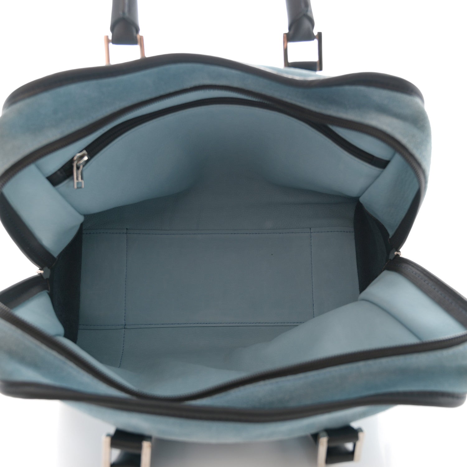 Loewe Suede Calfskin Amazona Blue Black 5 of 19