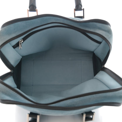 Loewe Suede Calfskin Amazona Blue Black 5 of 19