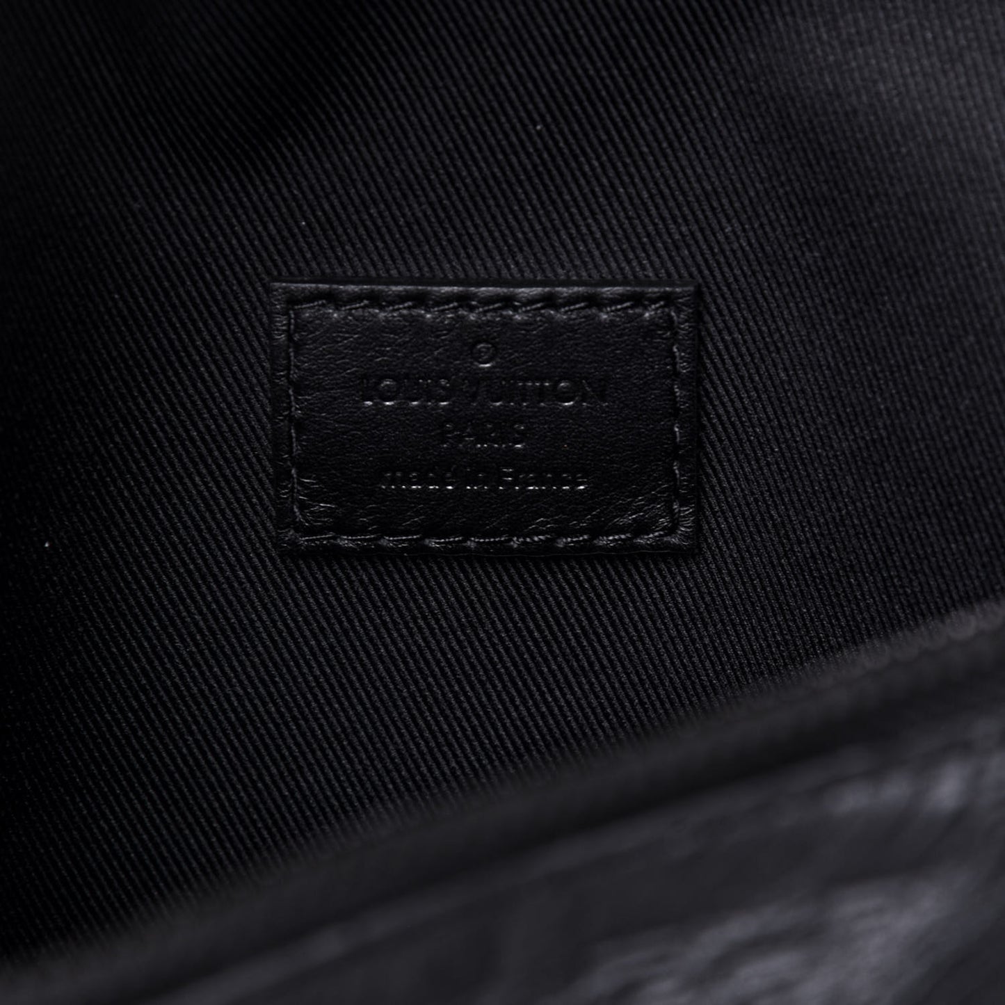 Calfskin Monogram Shadow Discovery Bumbag Black