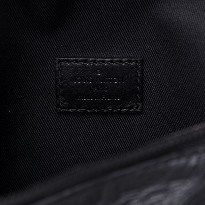 Louis Vuitton Calfskin Monogram Shadow Discovery Bumbag Black 6 of 10