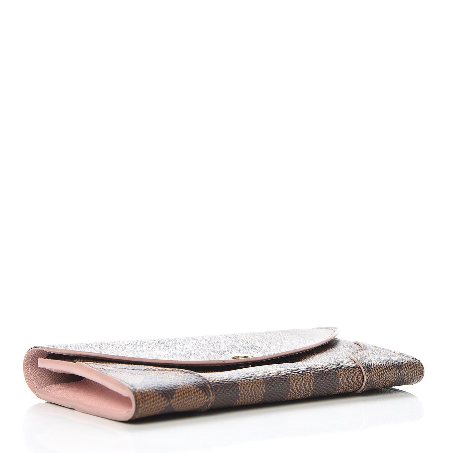 Damier Ebene Caissa Wallet Rose Ballerine