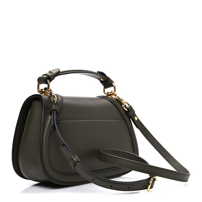Gucci Roxy Calfskin Medium Blondie Top Handle Bag Forest Green 2 of 9