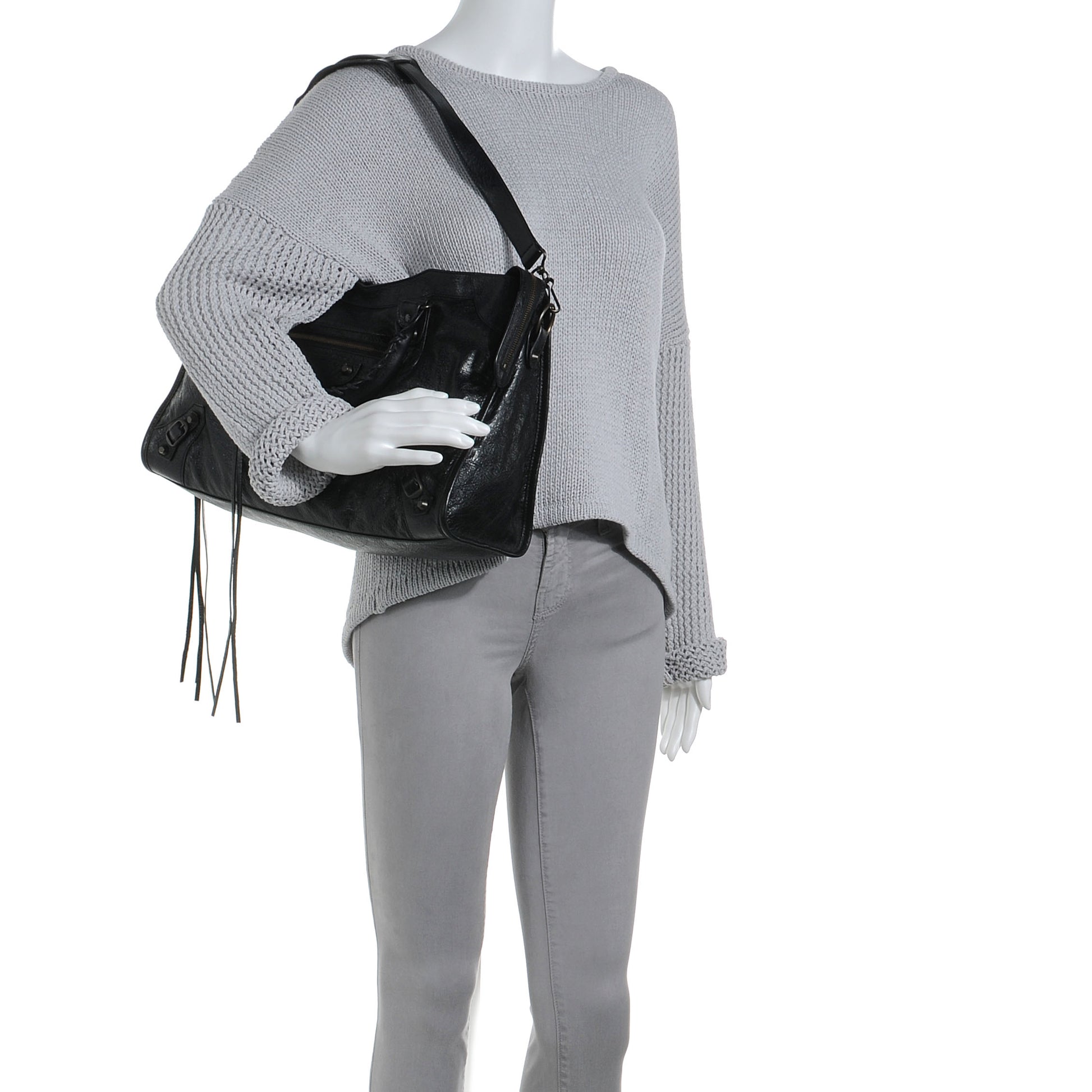 Balenciaga Agneau City Black 2 of 7