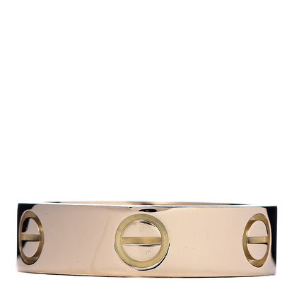 Cartier 18K Yellow Gold 5.5mm LOVE Ring 56 7.5 1 of 4