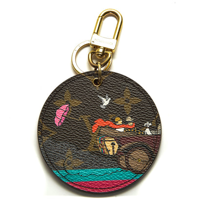 Louis Vuitton Monogram 2015 Christmas Animation Bag Charm Key Ring 1 of 5