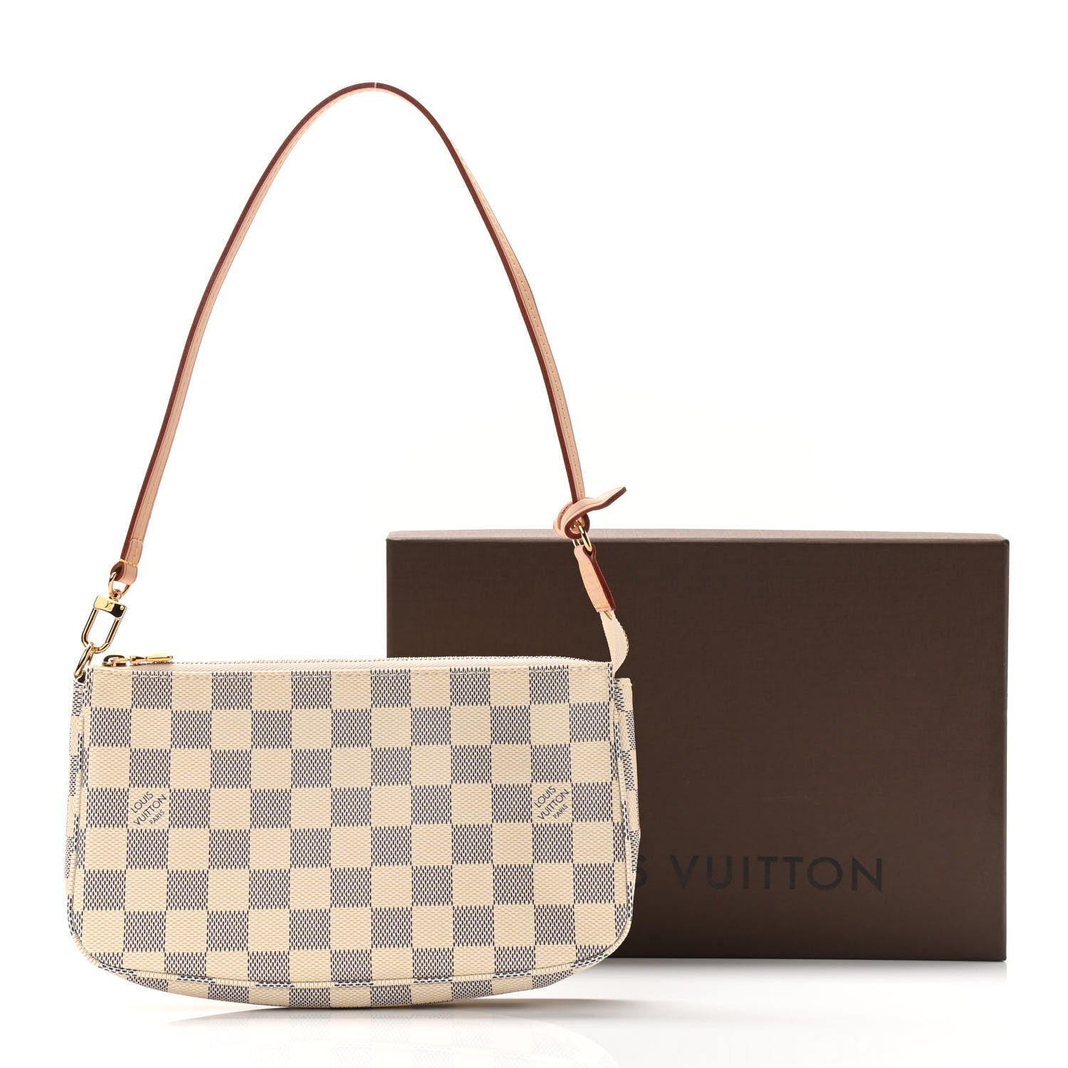 Louis Vuitton Damier Azur Pochette Accessories NM 11 of 11