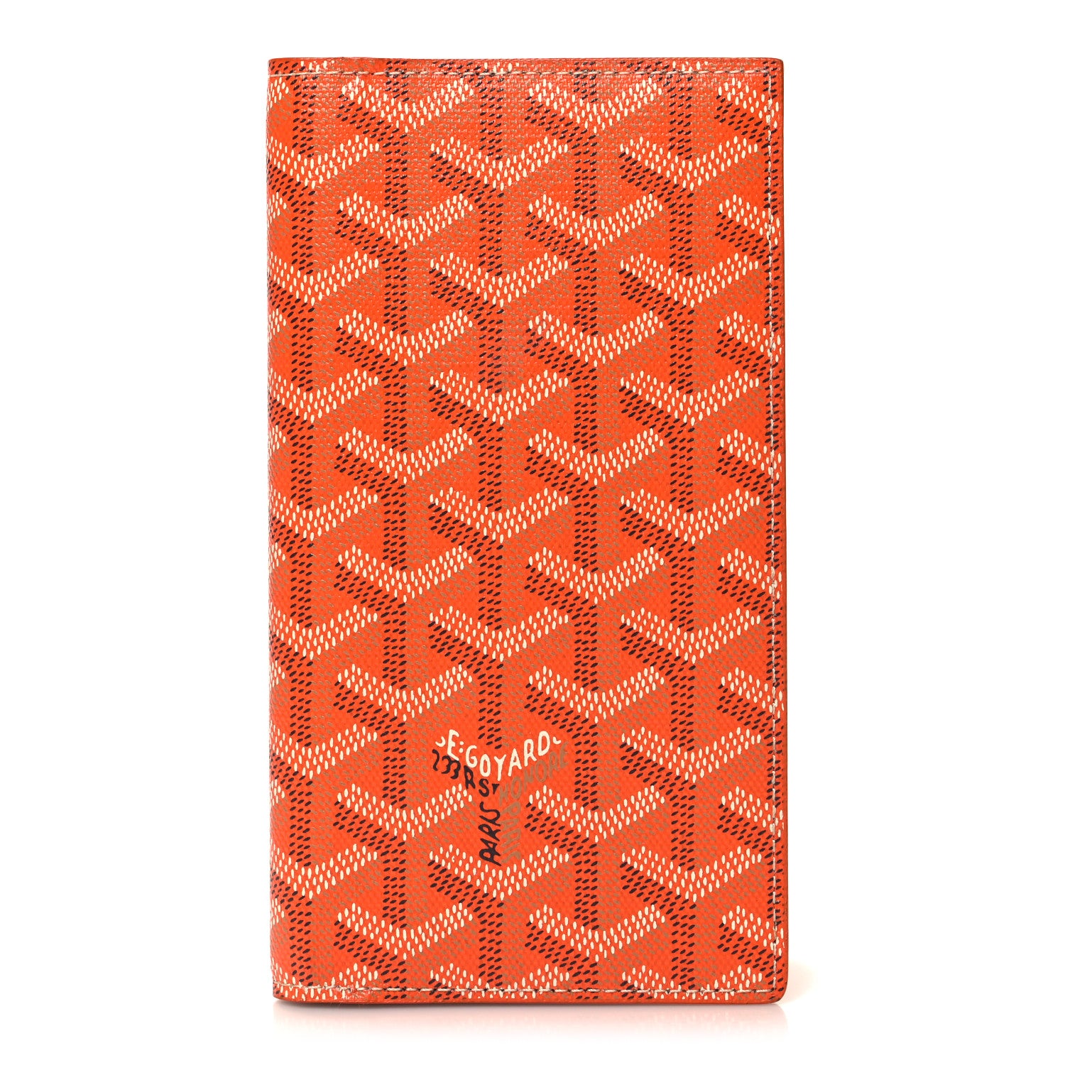 Goyard Goyardine Long Bi-Fold Wallet Orange 1 of 6