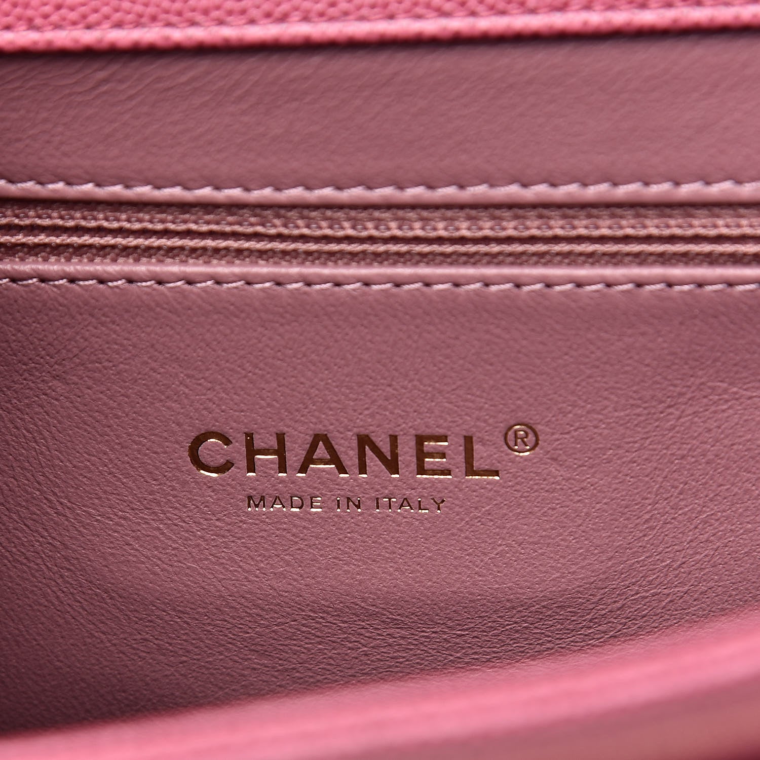 Chanel Caviar Quilted Small Business Affinity Flap Dark Pink 6 of 12