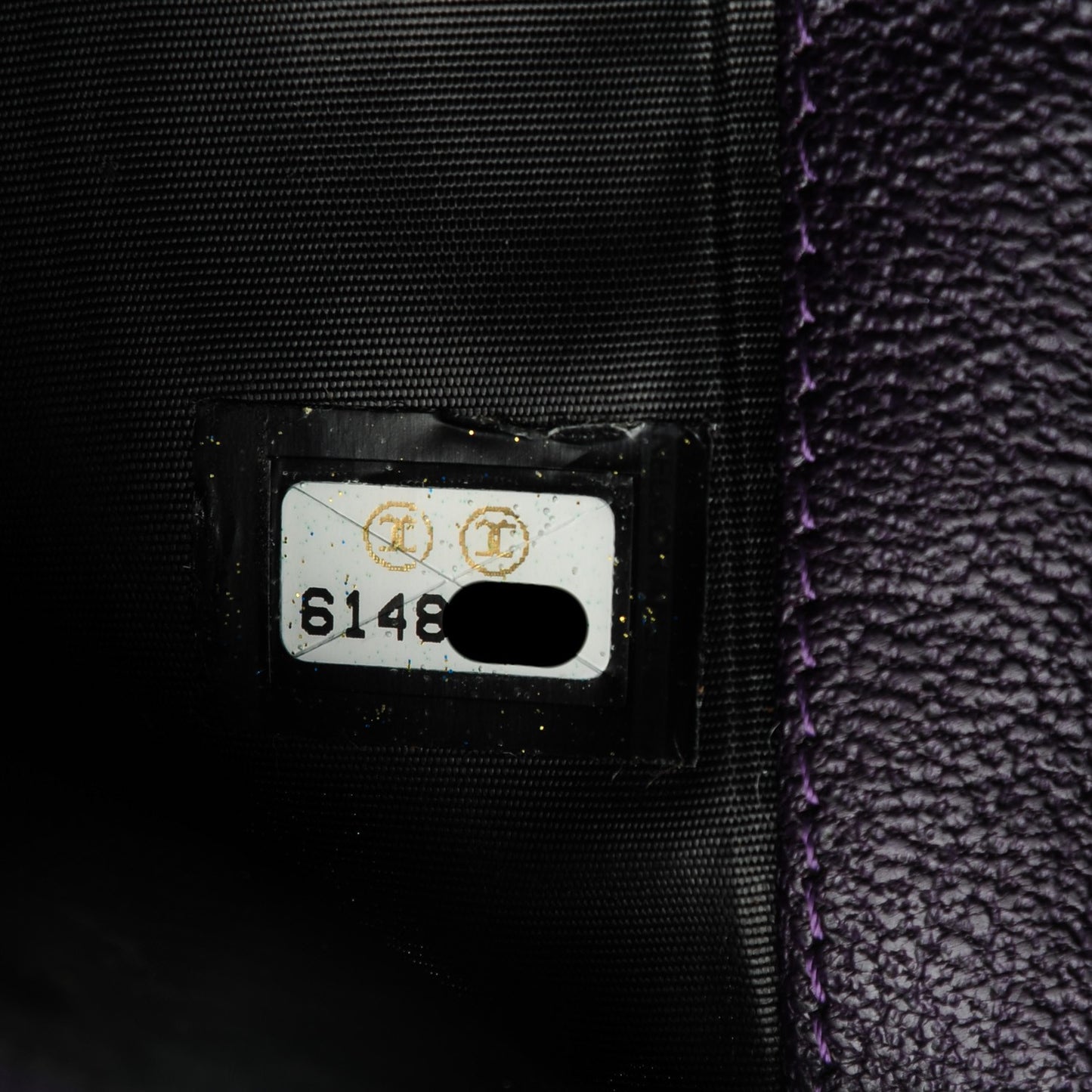 Goatskin Bi-Fold Wallet Purple