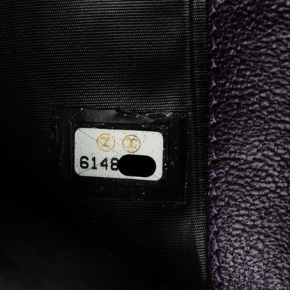 Chanel Goatskin Bi-Fold Wallet Purple 8 of 8