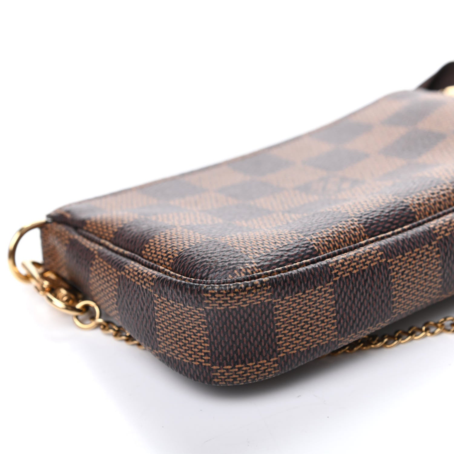 Louis Vuitton Damier Ebene Mini Pochette Accessories 8 of 10