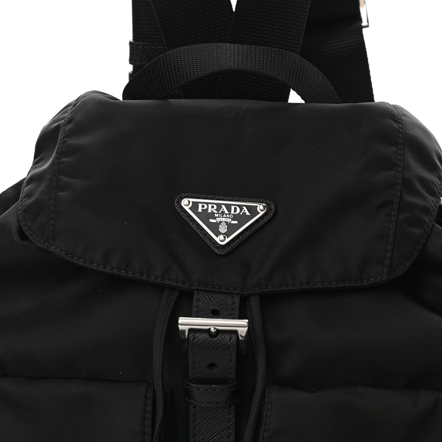 Prada Tessuto Nylon Vela Small Backpack Black 7 of 10