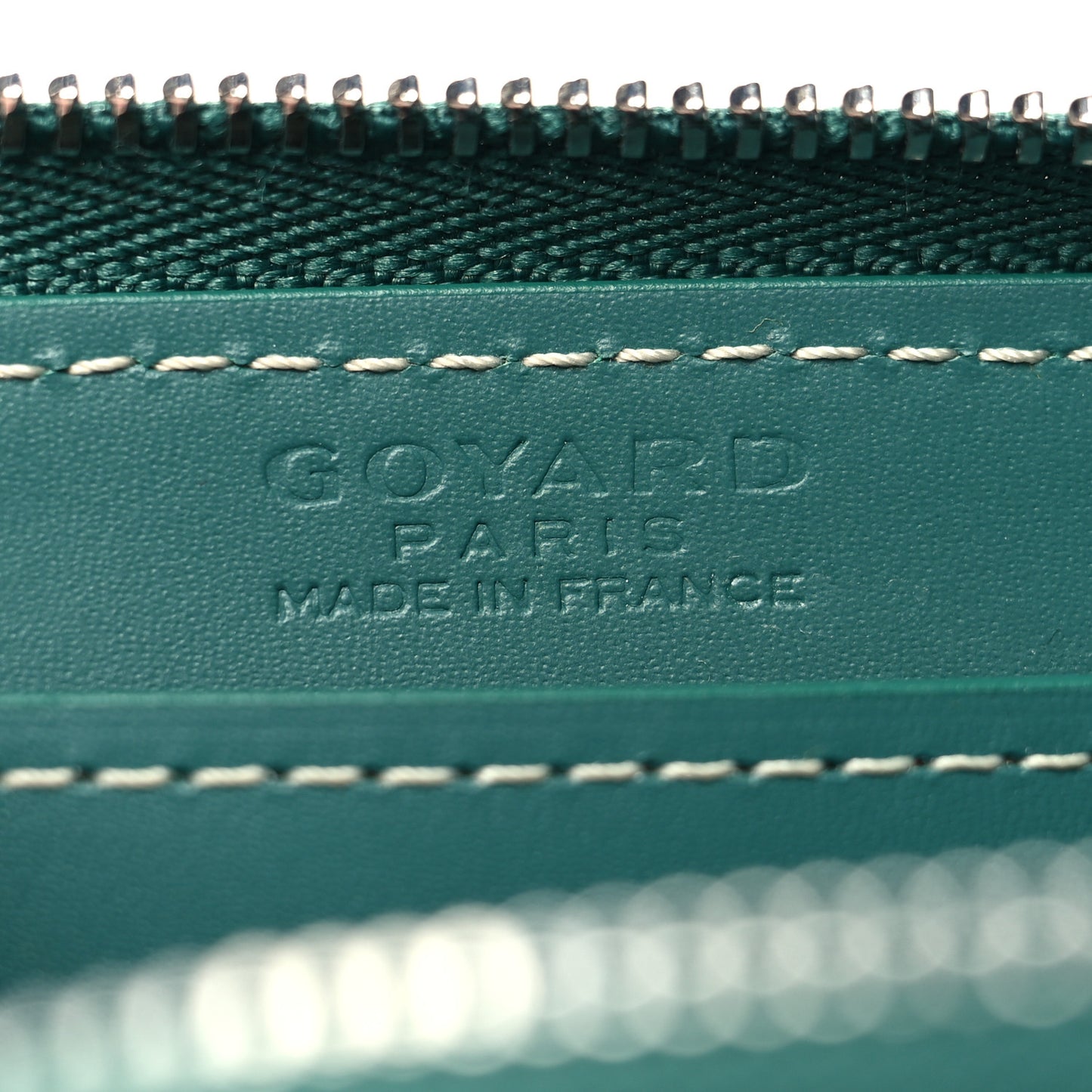 Goyardine Matignon PM Wallet Green