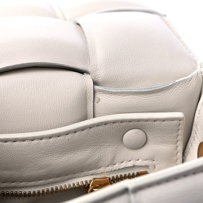 Bottega Veneta Nappa Maxi Intreccio Padded Cassette Crossbody Bag Chalk 7 of 9