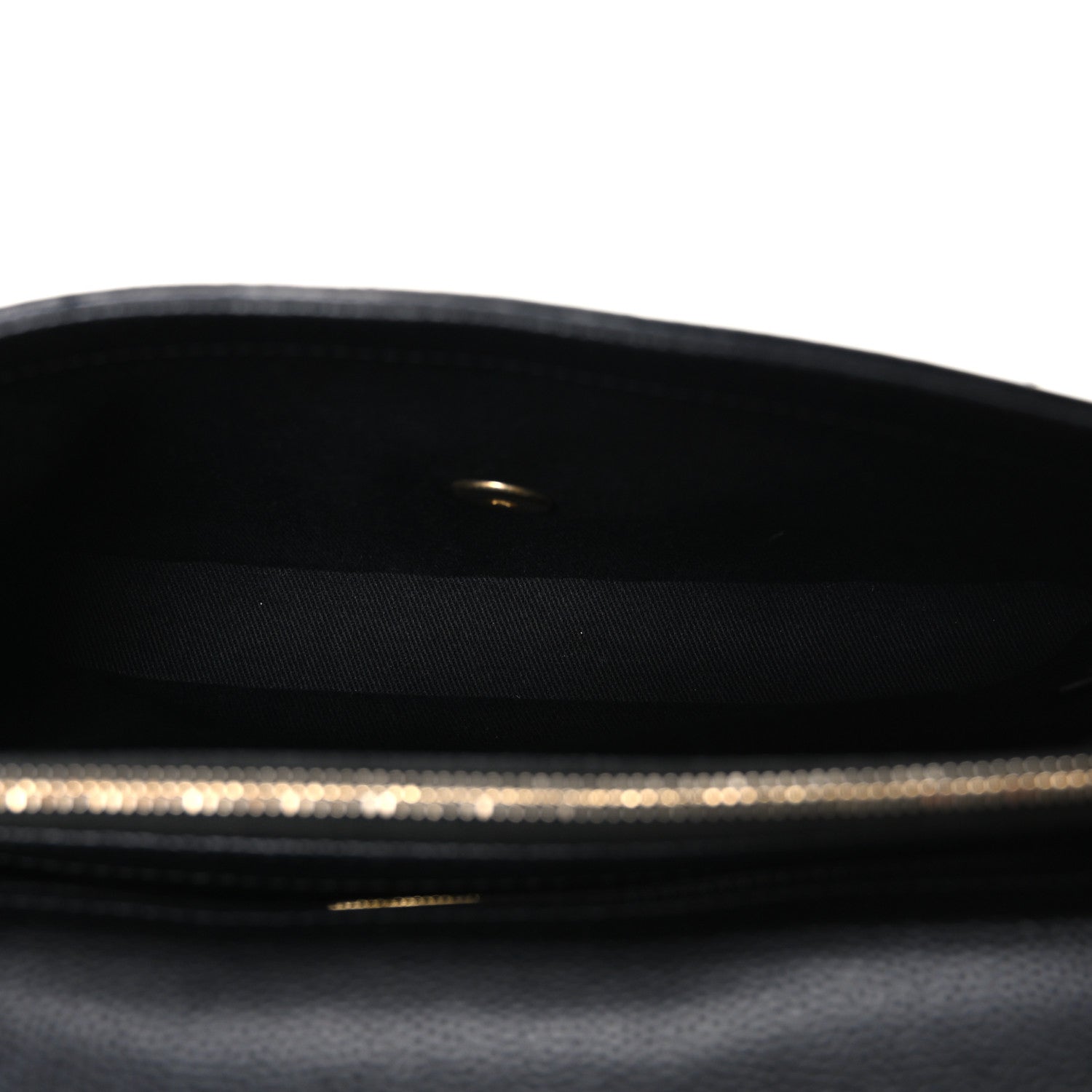 Chanel Caviar Diamond Stitched Small Top Handle Flap Black 5 of 10