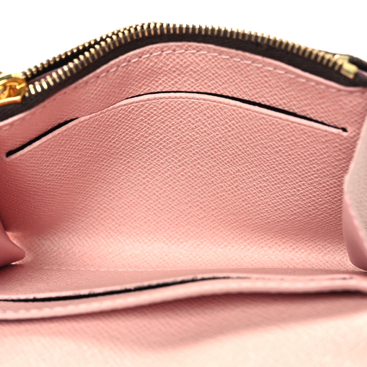 Louis Vuitton Damier Ebene Rosalie Coin Purse Rose Ballerine 5 of 9