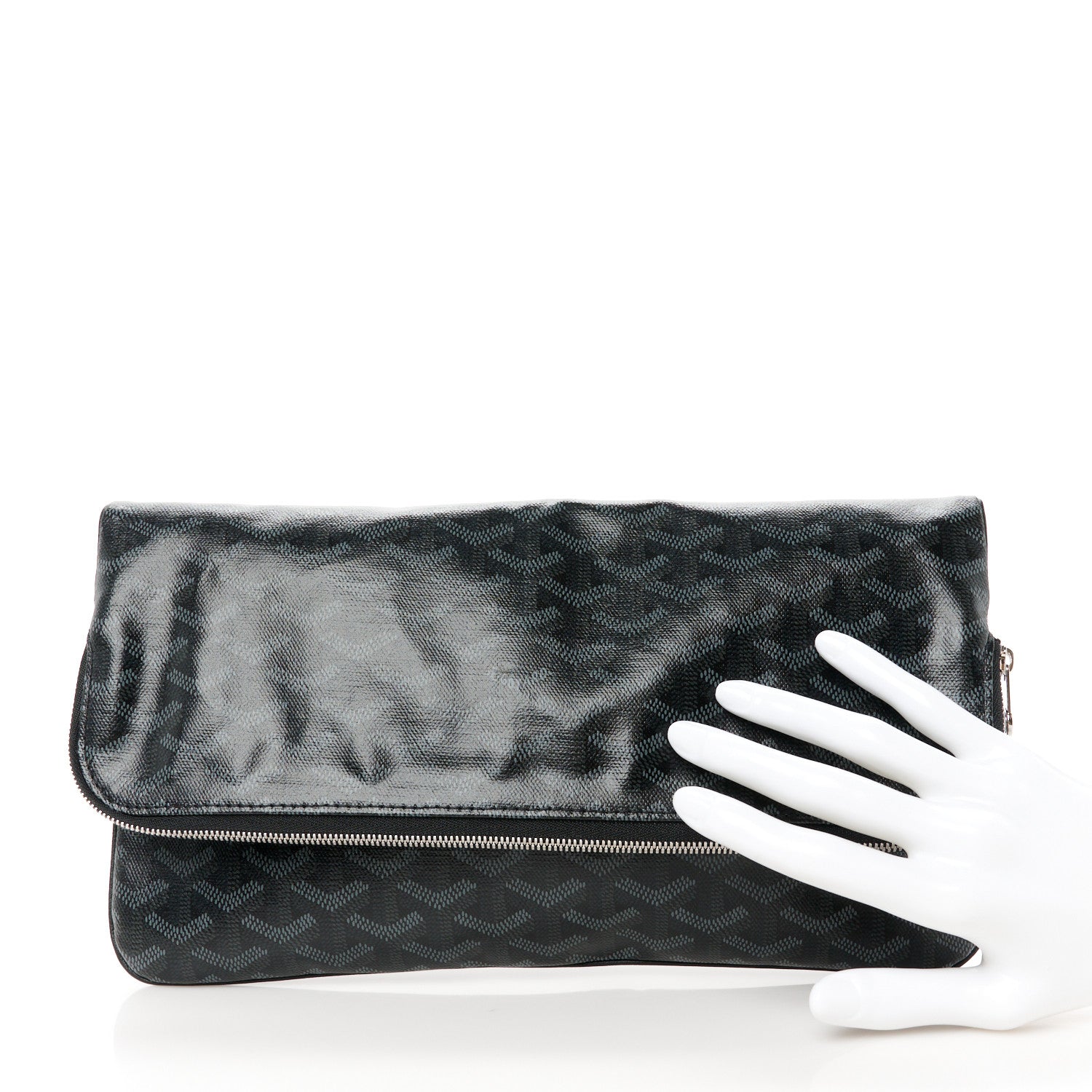 Goyard Goyardine Sainte Marie Soft Clutch 2 of 10