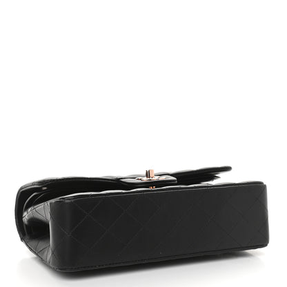 Chanel Lambskin Quilted Small Double Flap Black 4 of 9