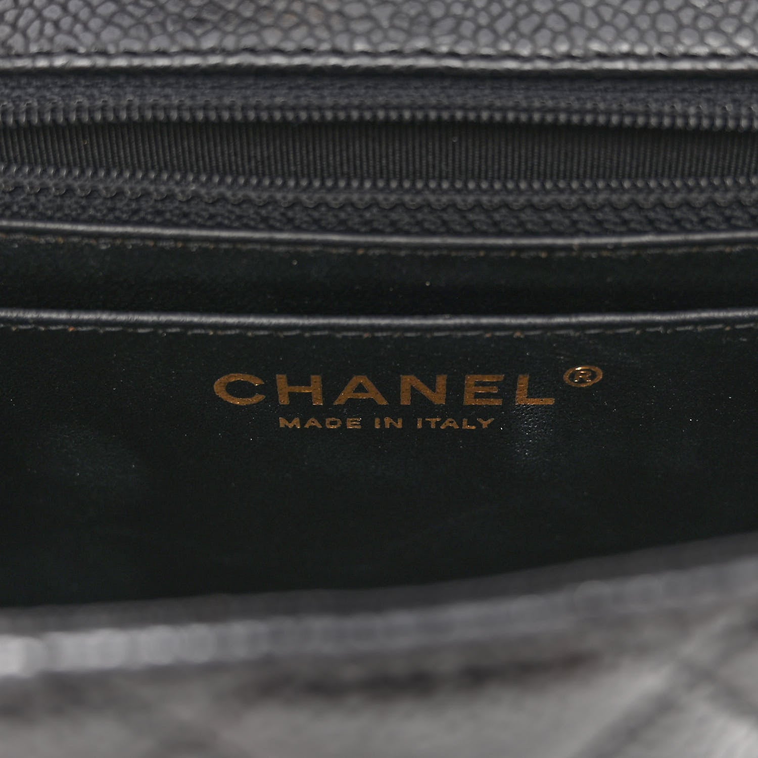Chanel Caviar Quilted Mini Square Flap Black 5 of 10