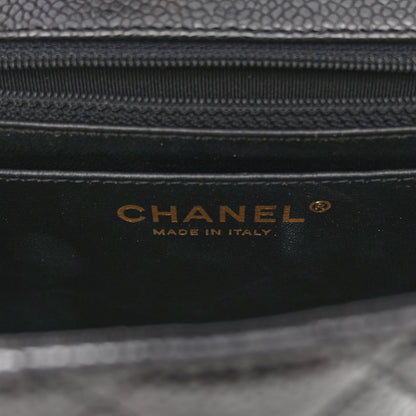 Chanel Caviar Quilted Mini Square Flap Black 5 of 10