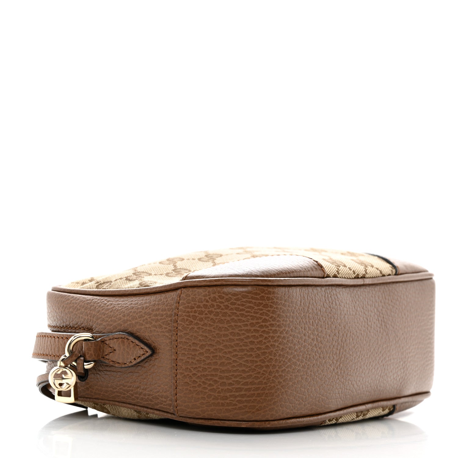 Gucci Monogram Mini Bree Messenger Bag Beige Tabacco 4 of 11