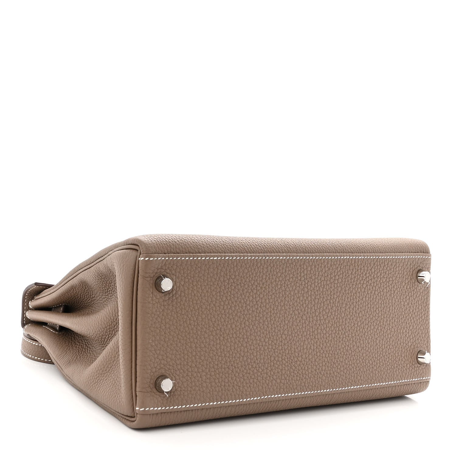 Hermes Togo Kelly Retourne 28 Etoupe 4 of 10
