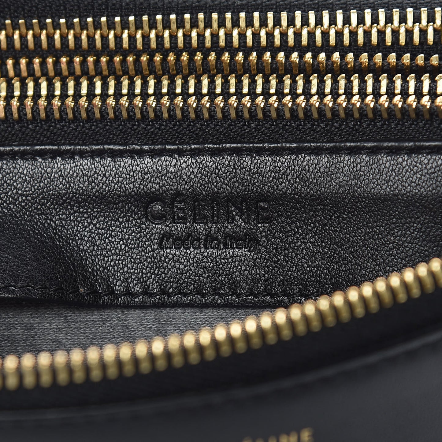 Lambskin Small Trio Crossbody Bag Black