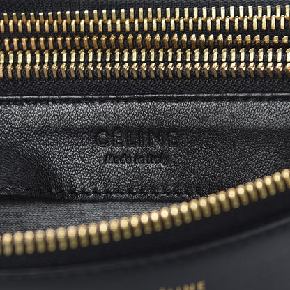 Celine Lambskin Small Trio Crossbody Bag Black 8 of 10