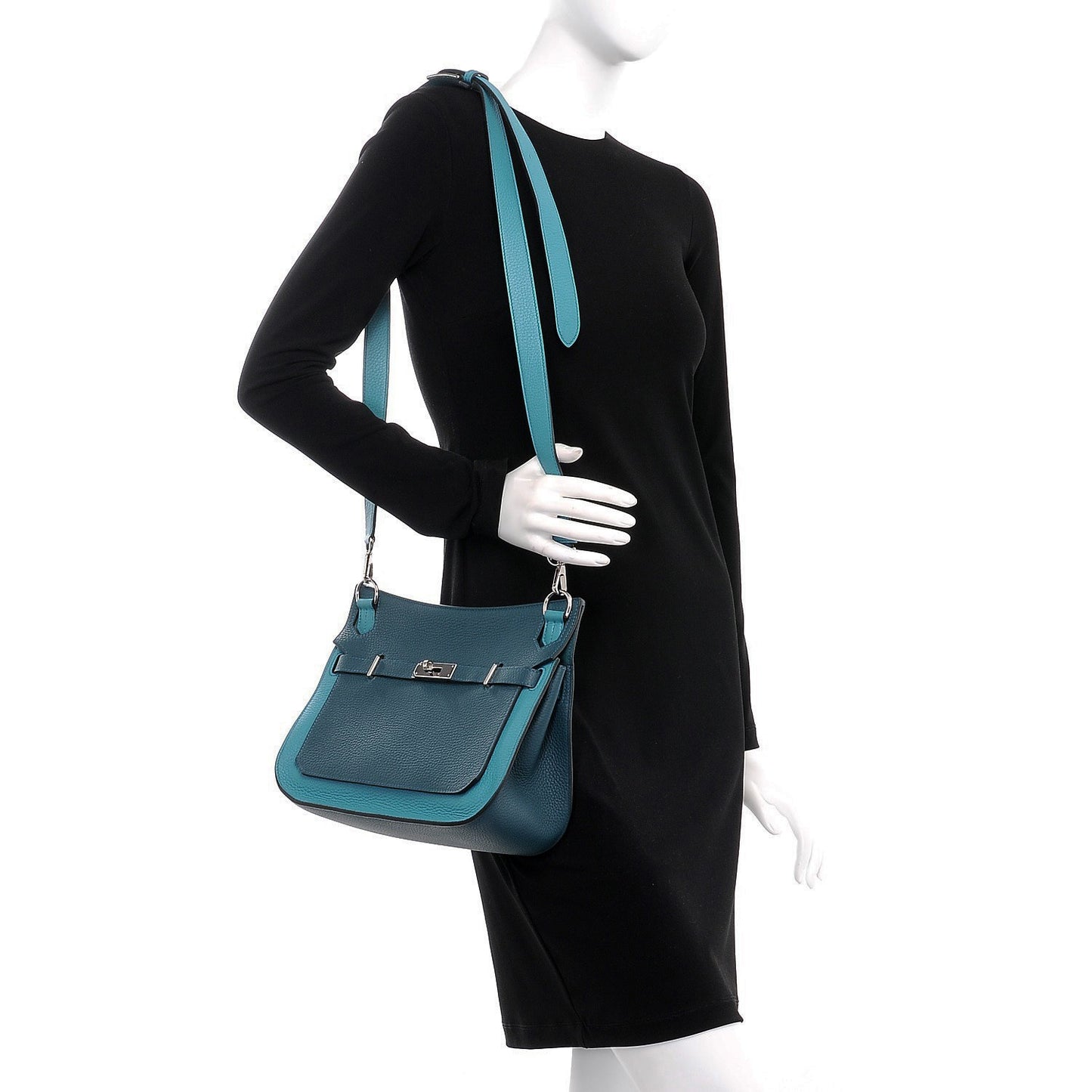 Taurillon Clemence Bi-Color Jypsiere 28 Colvert Turquoise