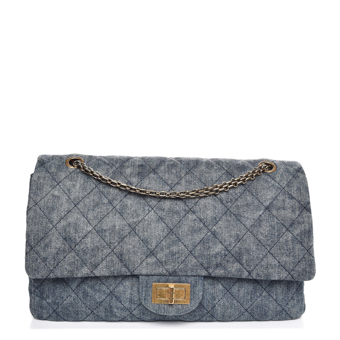 Denim Quilted 2.55 Reissue 227 Flap Blue