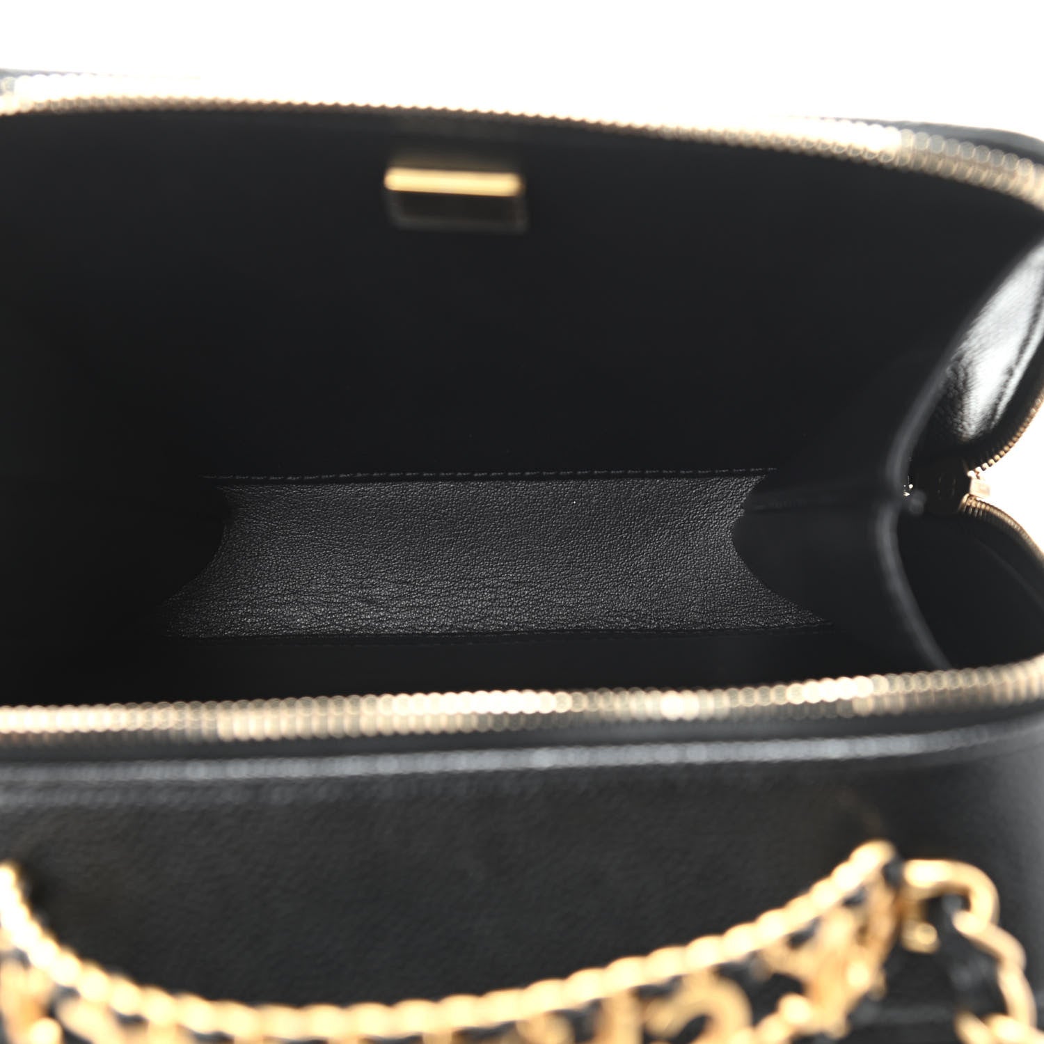 Chanel Caviar Quilted Small Pick Me Up Vanity Case Black 6 of 11