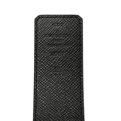 Louis Vuitton Monogram Eclipse Taigarama 40mm LV Initiales Reversible Belt 110 44 Black 5 of 7