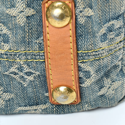 Louis Vuitton Denim Baggy GM Blue 11 of 20