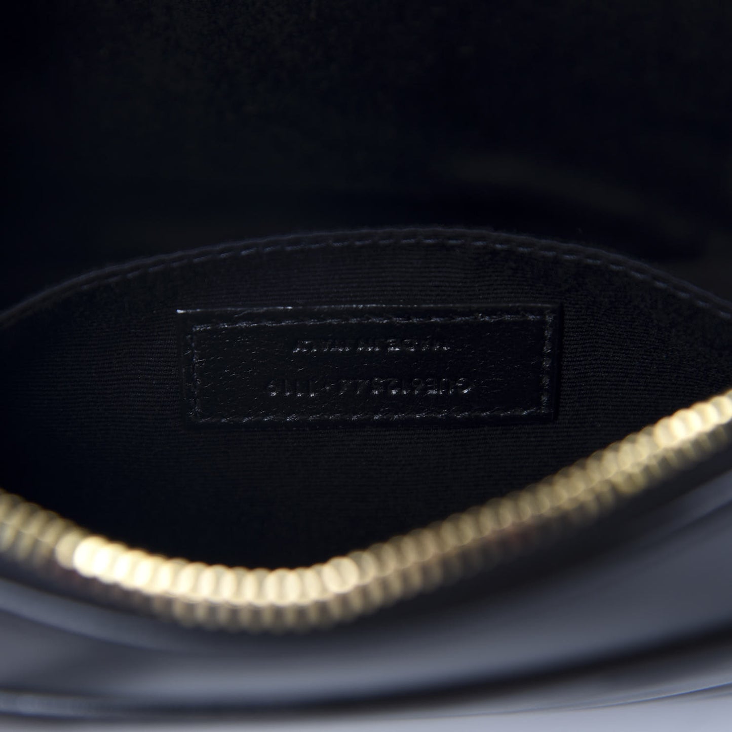 Calfskin Matelasse Monogram Lou Camera Bag Black