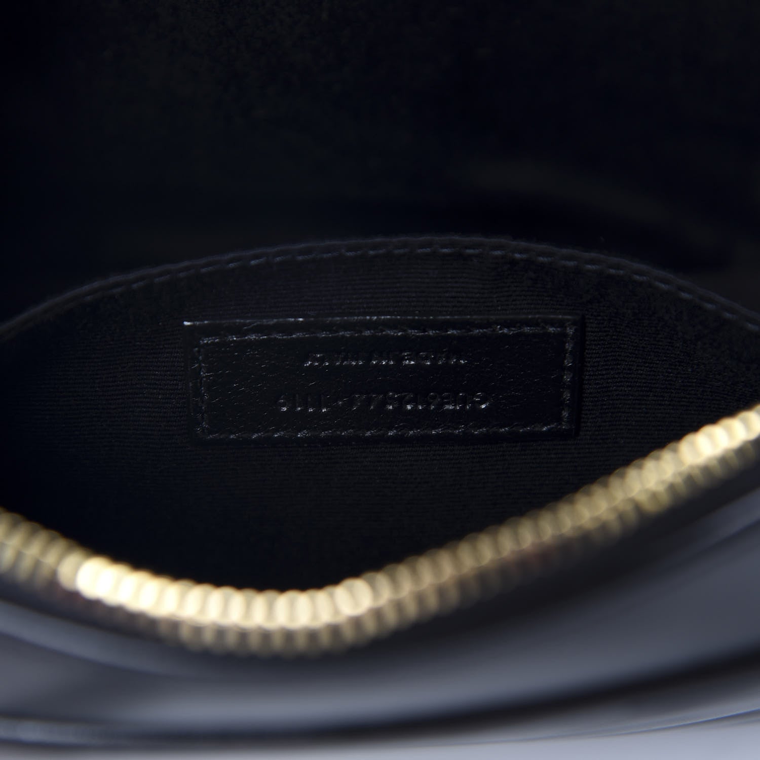Saint Laurent Calfskin Matelasse Monogram Lou Camera Bag Black 9 of 10