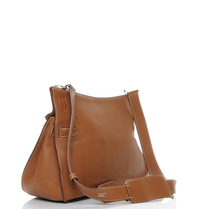 Hermes Taurillon Clemence Jypsiere 37 Gold 3 of 18