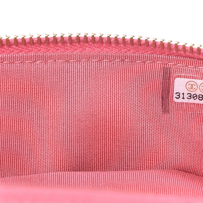 Chanel Caviar Quilted Mini Top Handle Vanity With Chain Pink 9 of 9