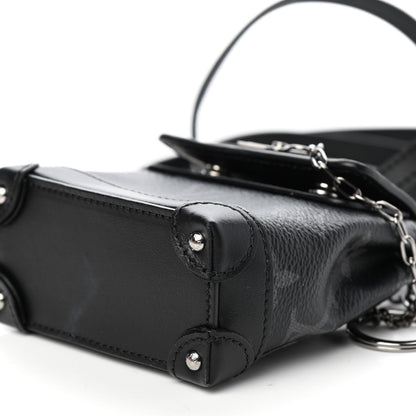 Louis Vuitton Monogram Eclipse Mini Steamer Pouch 8 of 9