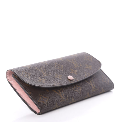 Louis Vuitton Monogram Emilie Wallet Rose Ballerine 4 of 6