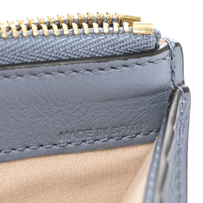Chloe Crocodile Embossed Calfskin C Small Purse Faded Blue 7 of 11