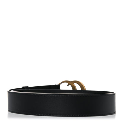 Gucci Calfskin Double G 40mm Belt 85 34 Black 2 of 5