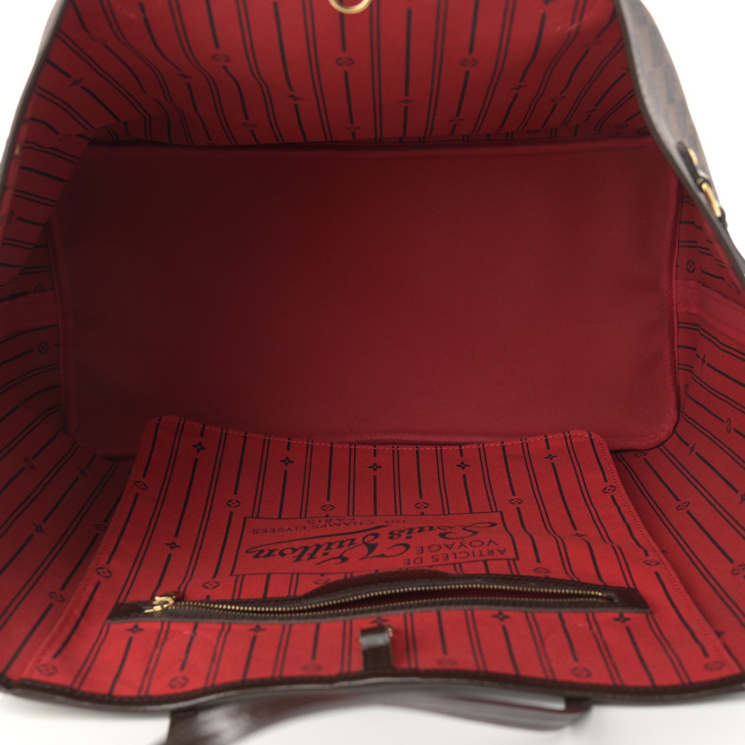 Louis Vuitton Damier Ebene Neverfull GM 5 of 12