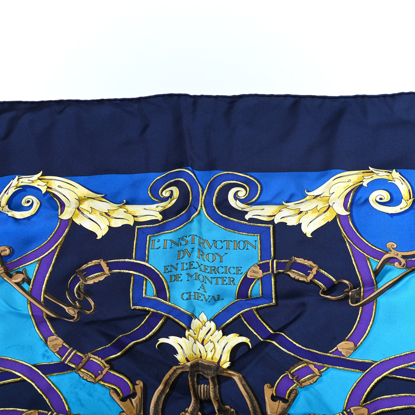 Silk L'Instruction Du Roy Scarf 90