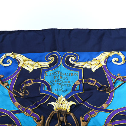 Hermes Silk L'Instruction Du Roy Scarf 90 6 of 9