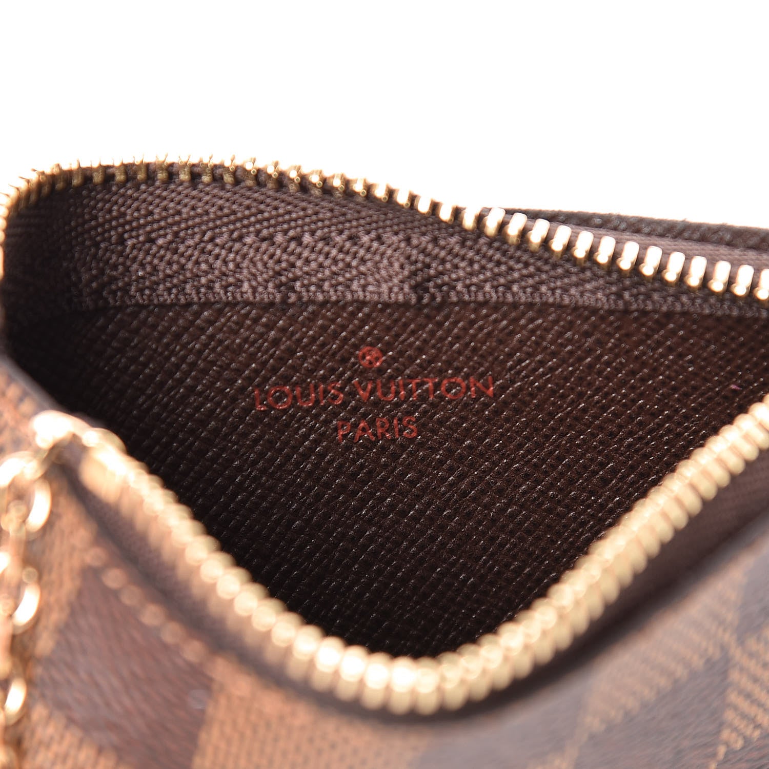 Louis Vuitton Damier Ebene Key Pouch 6 of 7